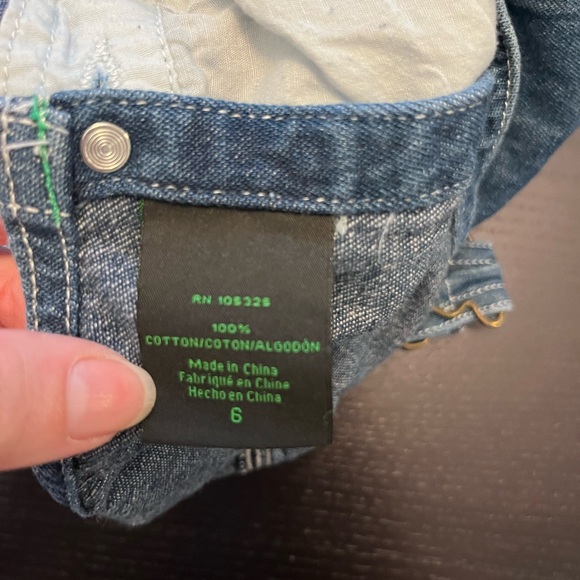 Children’s John Deere Overalls - Size 6 - Picture 6 of 10